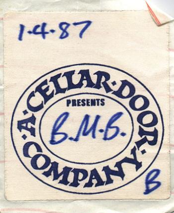 backstage pass