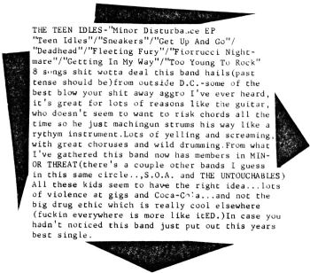 teen idles review