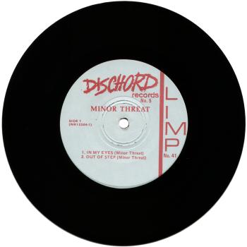 minor threat black vinyl