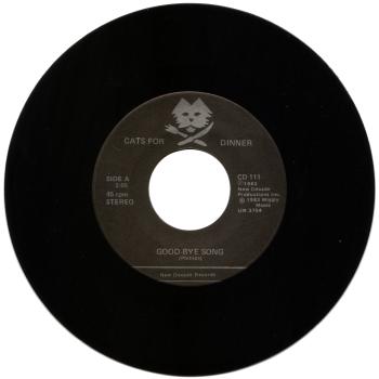 cats for dinners black vinyl