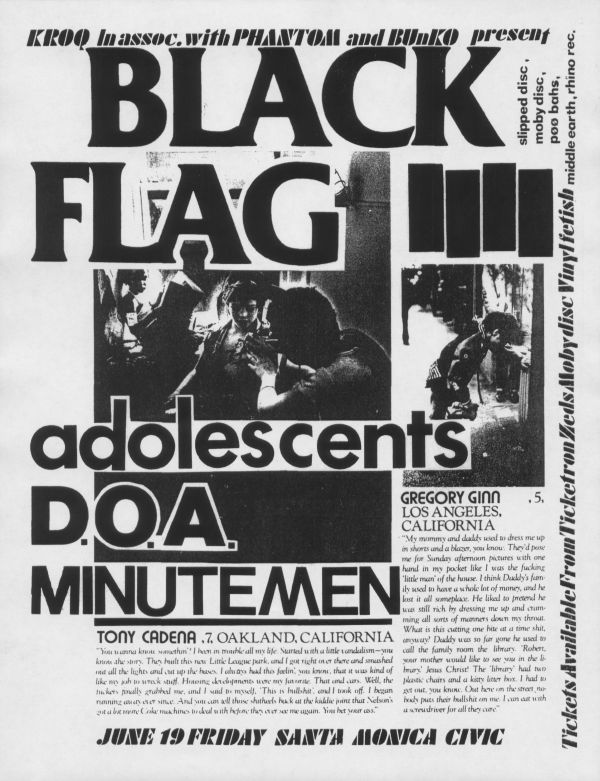 black flag flyer
