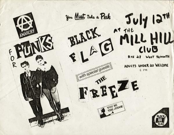 black flag flyer