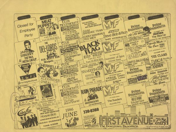 club calendar