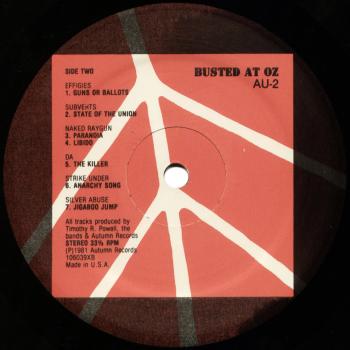 busted at oz b label