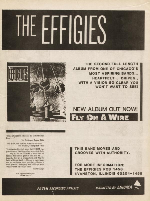 Fly On A Wire ad