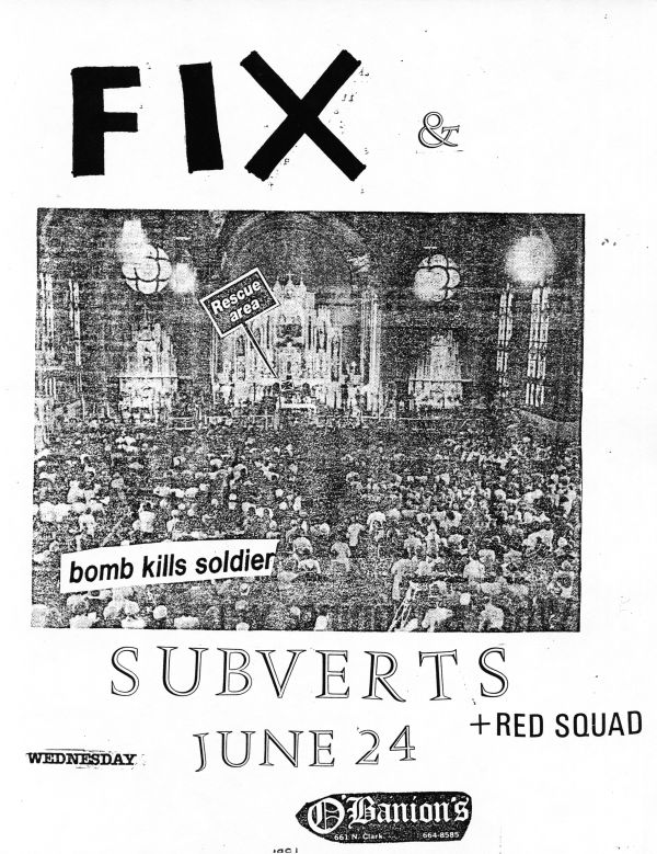 gig flyer
