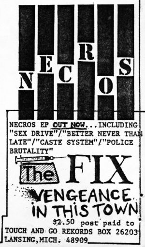 Vegeance ad from TG13