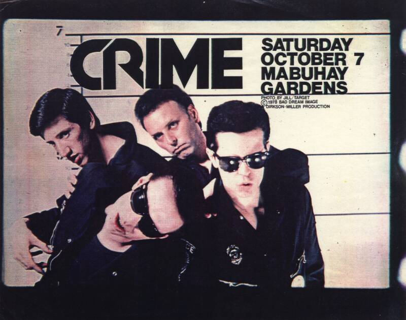 crime flyer