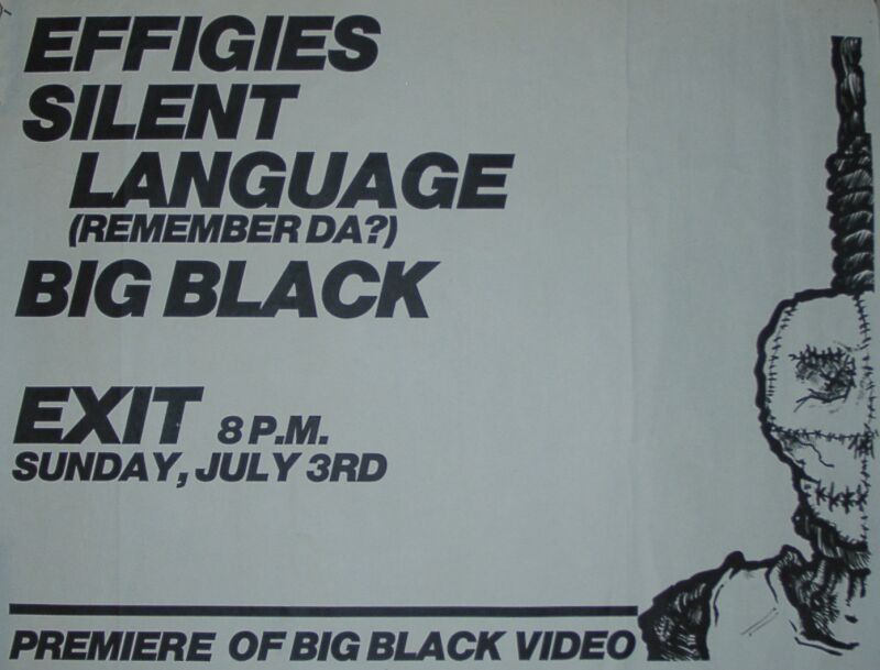 effigies flyer