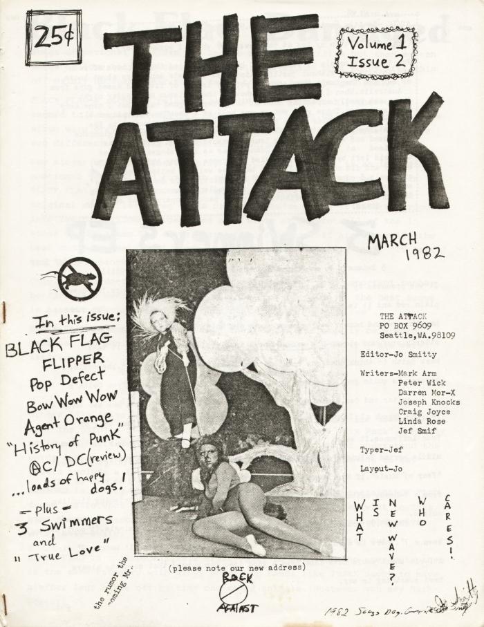 attack fanzine number 2 cover