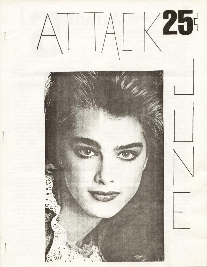 attack fanzine number 5 cover