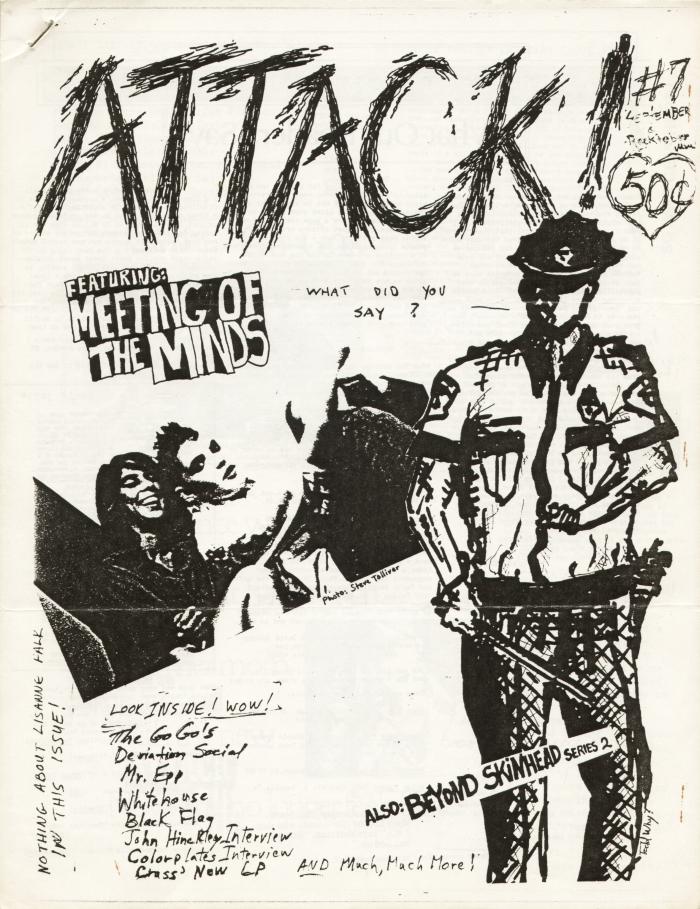 attack fanzine number 7 cover