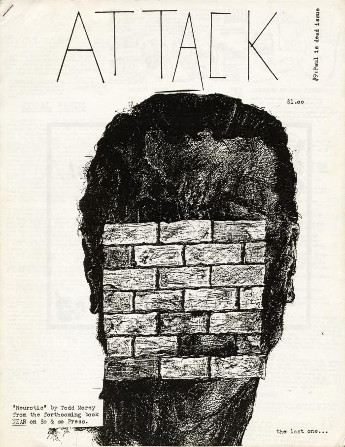 attack fanzine number 9 cover