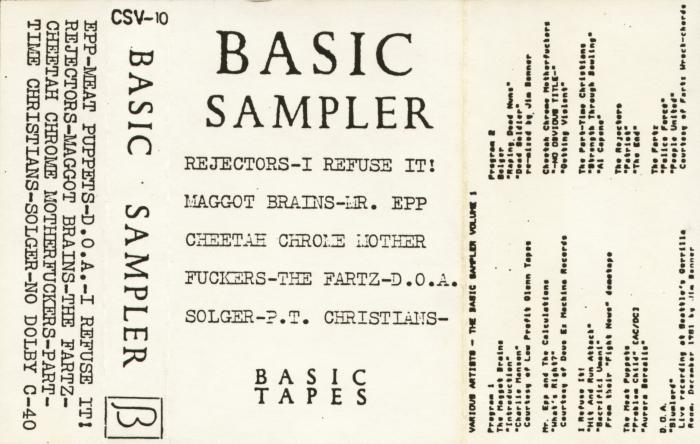 basic sampler advertisement