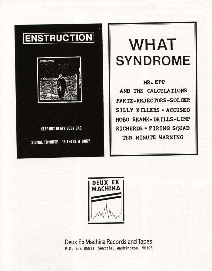 what syndrome advertisement