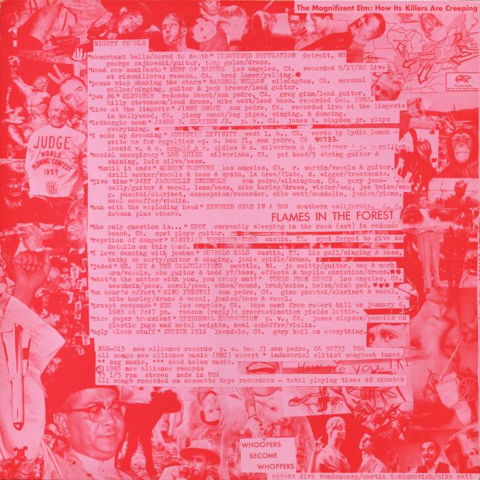 mighty feeble back cover