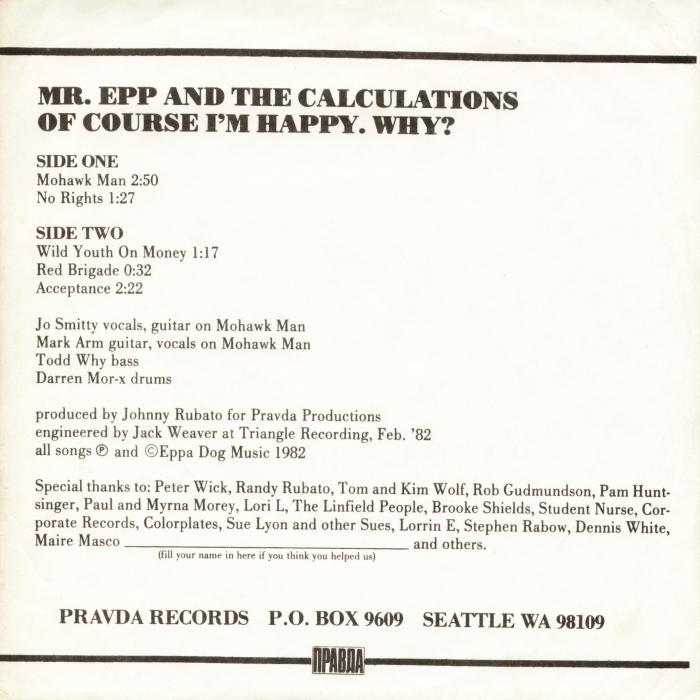 mr epp of course i'm happy, why? back cover