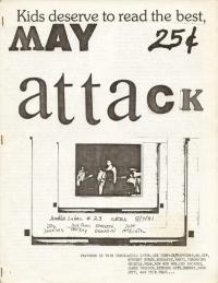 attack fanzine number 4 cover
