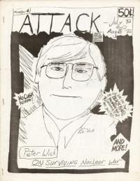 attack fanzine number 6 cover
