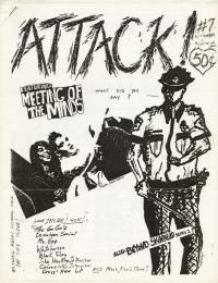 attack fanzine number 7 cover